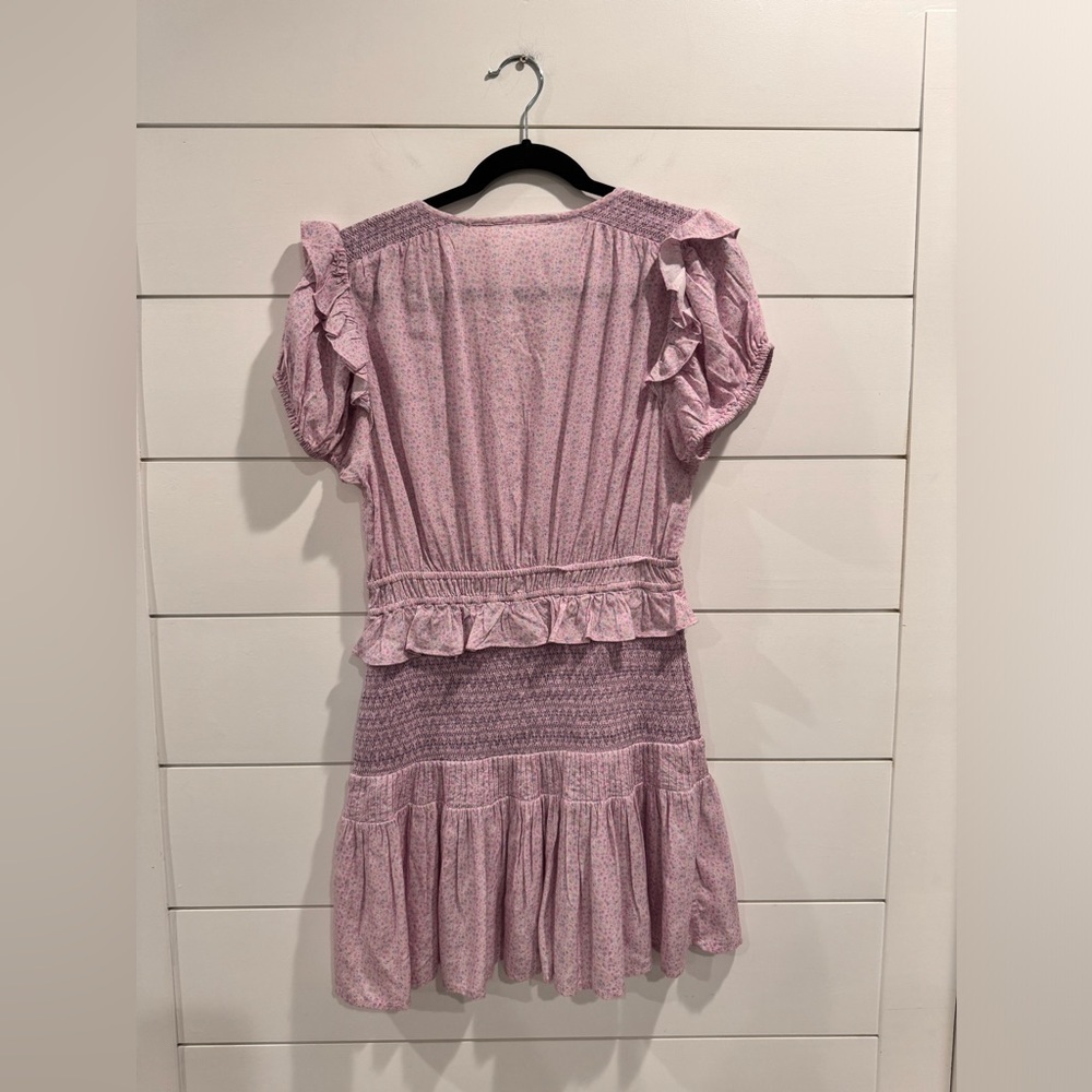 Loveshackfancy purple floral Toto mini dress - Picture 7 of 7